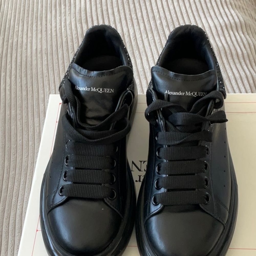 Alexander McQueen Black Sneakers